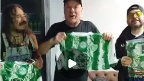 Desamparados agasajó a La Renga por los 25 años del show que hizo historia en San Juan