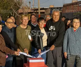 Chimbas estrenó alumbrado nuevo en el barrio Andacollo VII