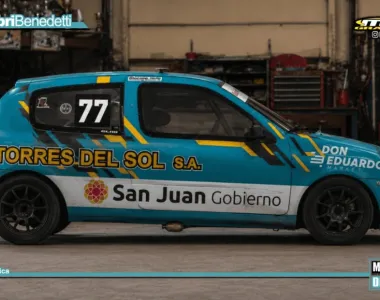Benedetti vuelve al Zonda con el Clio y sueña con pegar el golpe