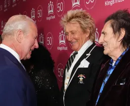 Rod Stewart celebró la ironía de Carlos III contra Trump