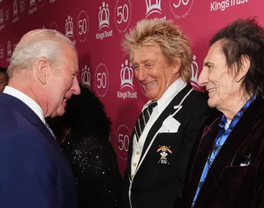 Rod Stewart celebró la ironía de Carlos III contra Trump