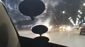 Un hundimiento complica la Ruta 40 en el puente de Albardón