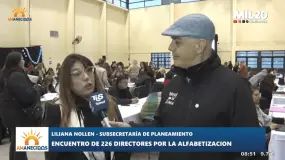 San Juan reunió a 226 directivos para afinar el plan que busca mejorar la lectura en las aulas