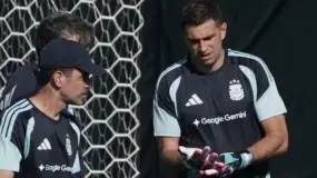 El Dibu dio señales de progreso y en la Selección se ilusionan con su recuperación
