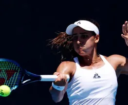 Golpe de Lourdes Carlé: llegó por primera vez a los cuartos de final de un torneo de la WTA