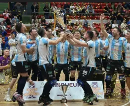 Argentina pegó fuerte en Montreux y se llevó la corona ante Italia