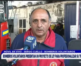 Bomberos voluntarios sanjuaninos empujan una ley para mejorar su realidad