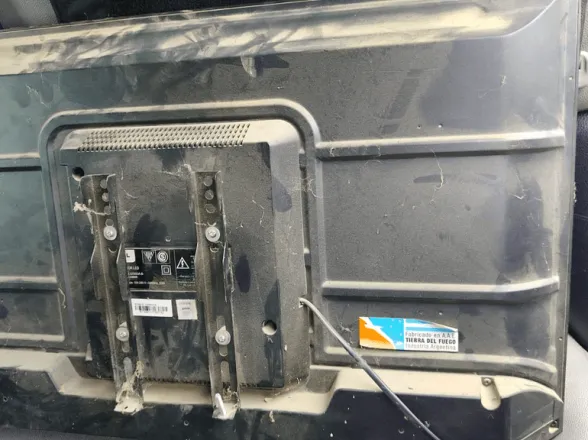 Allanaron una casa en Rawson y hallaron el TV robado