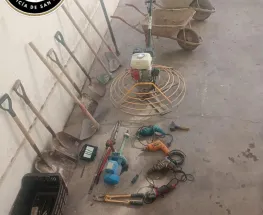 Hallan en una casa de Villa Paula el botín del robo al Parque de Santa Lucía