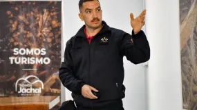 Vecinos y comerciantes de Jáchal se capacitaron para actuar ante incendios
