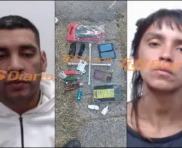 Los pescaron in fraganti en una trafic de Circunvalación y terminaron presos
