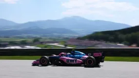 Colapinto cerró un viernes mezclado en Austria