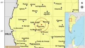 Un sismo de 4.3 sacudió San Juan y se sintió en varias zonas