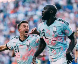 Bélgica pasó por arriba a Estados Unidos y ahora se viene un cruce bravo con España
