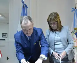 Bullrich recibió a Lamelas y celebró los cambios sobre Rosario