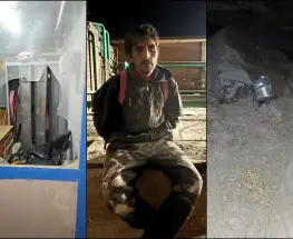 Cayó "Cuacua" tras un robo en Loma Negra y dos cómplices escaparon por el descampado