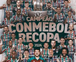 Fluminense se coronó campeón en la Recopa Sudamericana