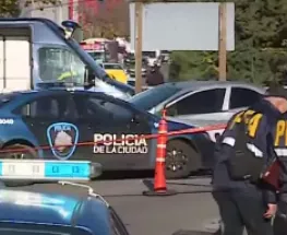 Robaron, se tirotearon con la policía y uno murió tras tirarse de un puente en la General Paz