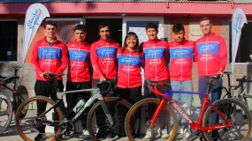 Chimbas presenta equipo para la primera temporada de ciclismo
