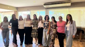 Mujeres de Hualilan compartieron una jornada de integración y crearon un símbolo que representa su identidad