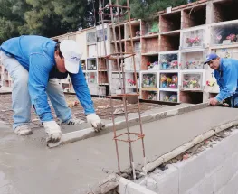 Domínguez defendió las obras en el cementerio y habló de una "operación política"