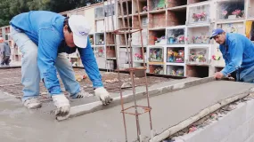 Domínguez defendió las obras en el cementerio y habló de una "operación política"