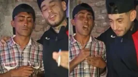 El "doble sanjuanino" que emocionó a todos cumplió su sueño junto a Ulises Bueno