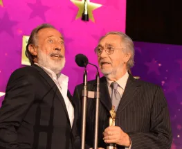 Francella, quebrado en la despedida de Brandoni: "Fue el referente de toda mi vida"