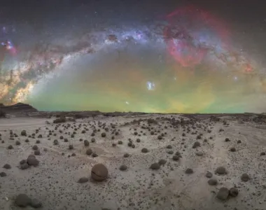 Una imagen de Ischigualasto metió a San Juan entre los mejores cielos del planeta