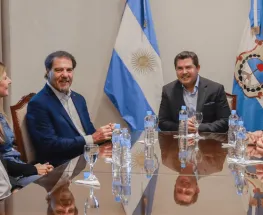 Orrego se reunió con Claudio Zuchovicki y habló de inversiones para la provincia