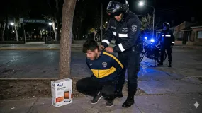 La campera de Boca lo delató: robó un caloventor, escapó corriendo y terminó condenado