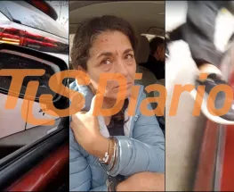 Chocó en el centro, quiso irse y terminó demorada: la llamativa doble cara de una automovilista sanjuanina