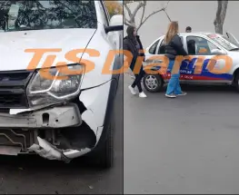 Un cruce terminó mal en Alem y Brasil y dejó una conductora asistida