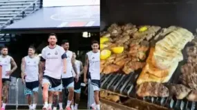 La Selección aterrizó en Kansas con un envío de carne que no pasa desapercibido