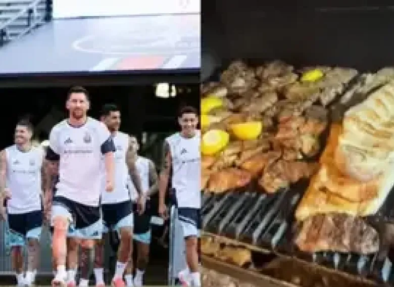 La Selección aterrizó en Kansas con un envío de carne que no pasa desapercibido