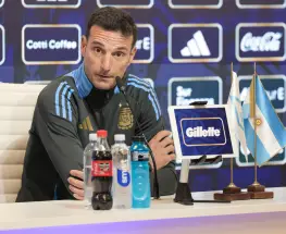 Scaloni avisó que no tocaría mucho el equipo y se molestó por un video con sus hijos