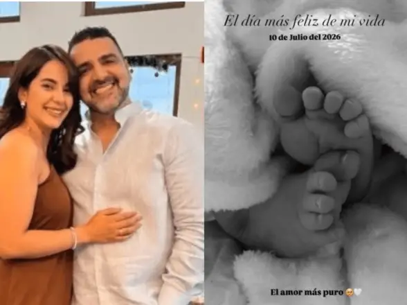 Carolina Oro dio a luz a su primer hijo y compartió un mensaje muy emotivo de bienvenida