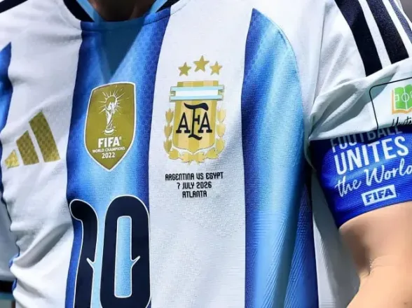 La Selección Argentina deberá estrenar nueva insignia en la camiseta