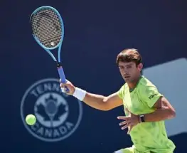 Navone dio vuelta un partido bravo en Montreal y siguió de largo, pero Etcheverry y Báez se quedaron en el camino