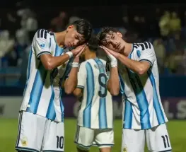 Sub 17: Argentina y Brasil se cruzan en un choque clave por el pase a semifinales