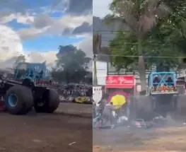 Un show de Monster Trucks terminó en desastre y dejó heridos y muertos