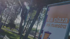 Limpieza de plazas y espacios verdes: operativo intensivo en el sector sur de la Ciudad