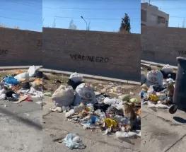 Indignación en Rawson por "el barrio de la mugre": "la municipalidad limpia, pero no dura nada"