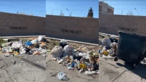 Indignación en Rawson por "el barrio de la mugre": "la municipalidad limpia, pero no dura nada"