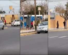 Golpes, gritos y tránsito cortado: una pelea entre alumnos sacudió a Capital