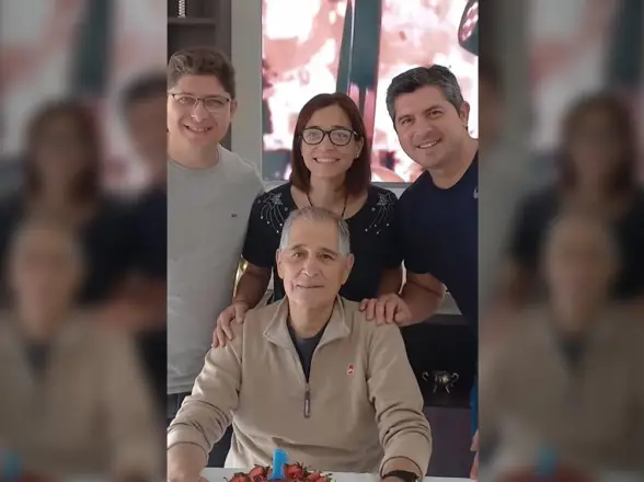Orrego emocionó en redes con un mensaje por el Día del Padre