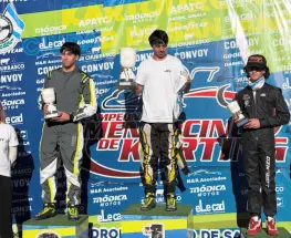 Mateo Reinoso pegó otro salto y se subió al podio en San Martín