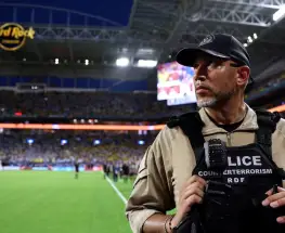 Un operativo gigante rodea la semifinal entre Argentina e Inglaterra