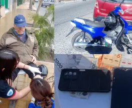 Detuvieron en pleno microcentro a un hombre por asaltar a un jubilado