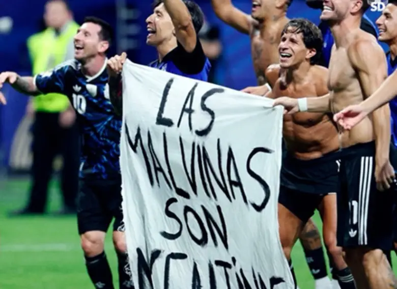 Estados Unidos salió a bancar a la Selección por la bandera de Malvinas